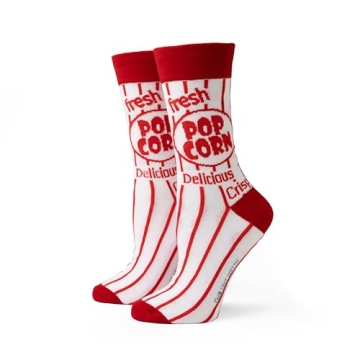 Two Left Feet Movie Night Casual Socks for All Ages