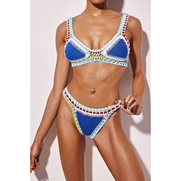 Reversible Crochet Triangle Bikini Set for Summer Fun