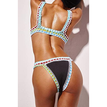 Reversible Crochet Triangle Bikini Set for Summer Fun