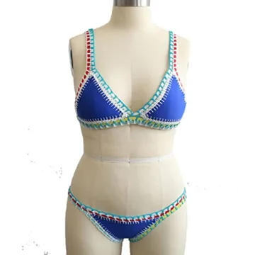 Reversible Crochet Triangle Bikini Set for Summer Fun