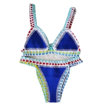Reversible Crochet Triangle Bikini Set for Summer Fun