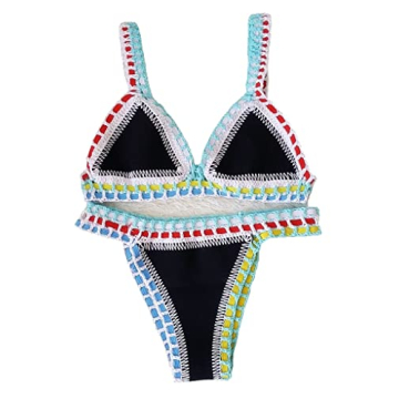 Reversible Crochet Triangle Bikini Set for Summer Fun