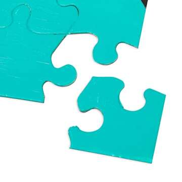 Juvale 36 Pack Blank Puzzles to Draw On, 8.5x11 Make Your Own Jigsaw Puzzle for Kids DIY, Arts and Crafts Projects (48 Pieces Each)