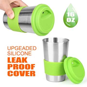 Bisgear Camping Cookware Portable Backpacking Stove Canister Stand Tripod Stainless Steel Cup Flatware Mess Kit - Camping Pot and Pans Cooking Set - Camping Gear Must Haves