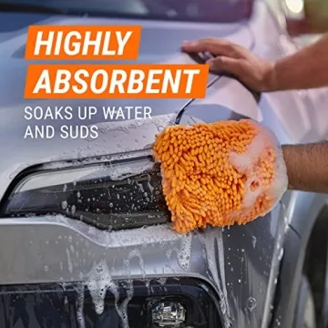 Armor All Microfiber Wash Mitt for All Vehicle Types