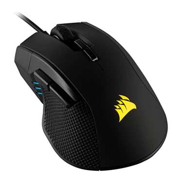 Corsair Ironclaw RGB Gaming Mouse for Competitive Gaming and Comfort