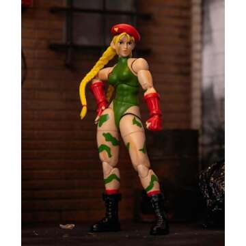 6-inch Cammy Action Figure from Street Fighter II by Jada Toys