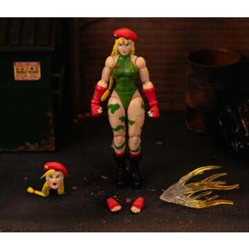 6-inch Cammy Action Figure from Street Fighter II by Jada Toys