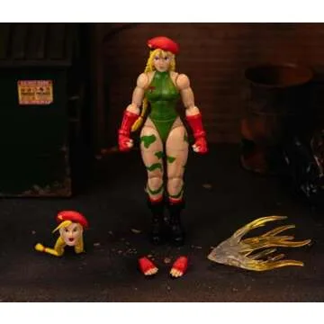 6-inch Cammy Action Figure from Street Fighter II by Jada Toys