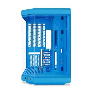 HYTE Y70 Mid-Tower ATX Gaming PC Desktop Case - Panoramic Tempered Glass - Dual Chamber - High Airfl...
