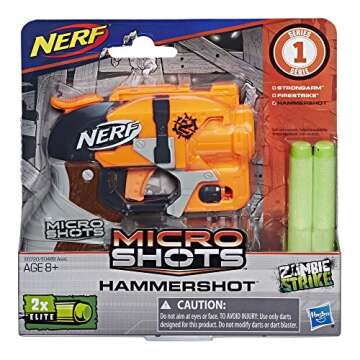 Hasbro Nerf MicroShots Zombie Strike Hammershot