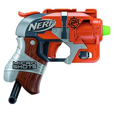 Nerf MicroShots Zombie Strike Hammershot Blaster