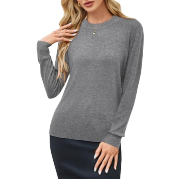 Arach&Cloz Halloween Womens Winter Clothes Fall 2025 Long Sleeve Pullover Sweater Crew Neck Casual T...