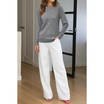 Arach&Cloz Women's Trendy Fall Pullover Sweater