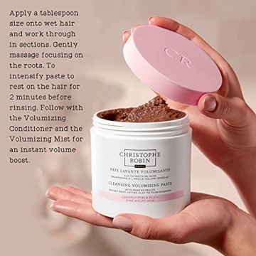 Christophe Robin Volumizing Paste Shampoo for Fine Hair 8.4 fl. oz