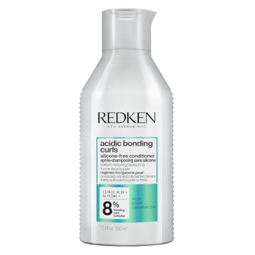 REDKEN Acidic Bonding Curls Silicone-Free Conditioner | For Coily and Curly Hair | Build Bonds and R...