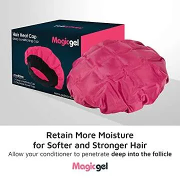 Magic Gel Premium Deep Conditioning Heat Cap for Hair Care