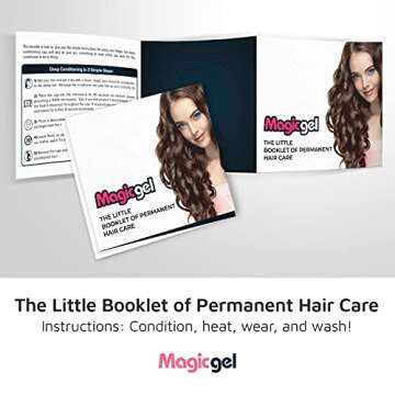 Magic Gel Premium Deep Conditioning Heat Cap. A Hot Head Cap to Hydrate, Moisturize and Condition. Thermal Cordless Hair Steamer for Damaged Hair (Natural Steam Treatment)