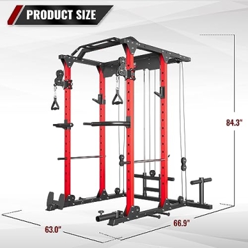 Major Fitness Power Cage 1400lbs All-in-One Rack