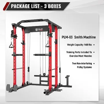 Major Fitness Power Cage 1400lbs All-in-One Rack