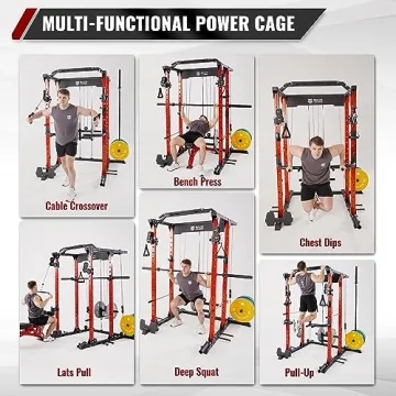 Major Fitness Power Cage 1400lbs All-in-One Rack