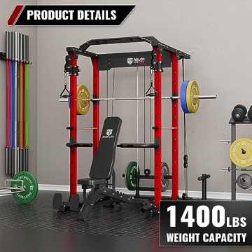 Major Fitness Power Cage 1400lbs All-in-One Rack