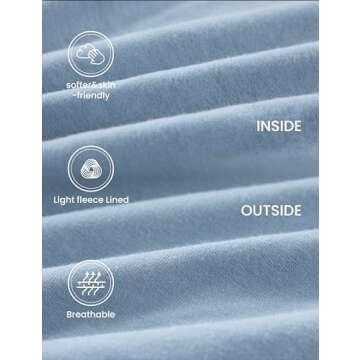 CRZ YOGA Women's Cozy Fleece Cropped Sweatshirt