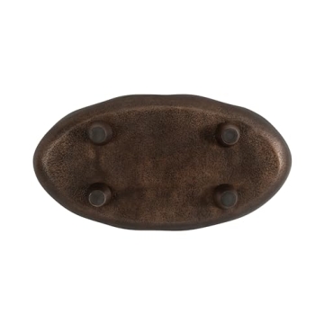 Kate and Laurel Alessia Decorative Metal Tray 14x8