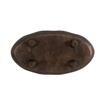 Kate and Laurel Alessia Decorative Metal Tray 14x8