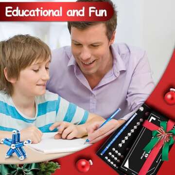 Upgrade Fidget Pen Magnetic Pen Toys for Teens- Unique Birthday Gifts for Young Men Fun Gifts for Teenage Boys Novelty Christmas Stocking Fillers Gadget for 8 10 11 12 13 14 15 Year Old Boy