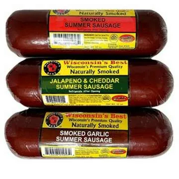 Wisconsin Cheese & Sausage Tailgating Basket