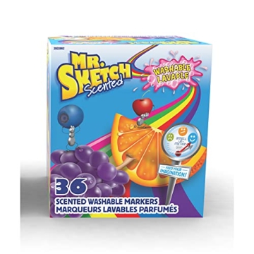 Mr. Sketch Scented Markers - Assorted Colors, 36 Count