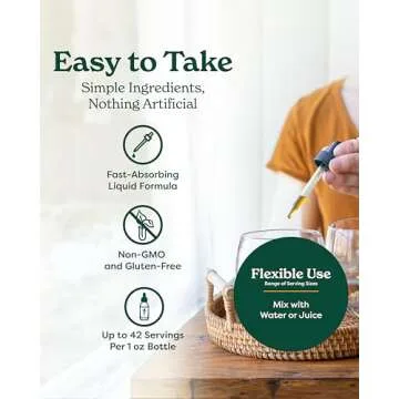 Herb Pharm Certified Organic Ashwagandha Extract Drops for Traditional Support for Energy and Vitality, Alcohol-Free Glycerite, 2 Oz