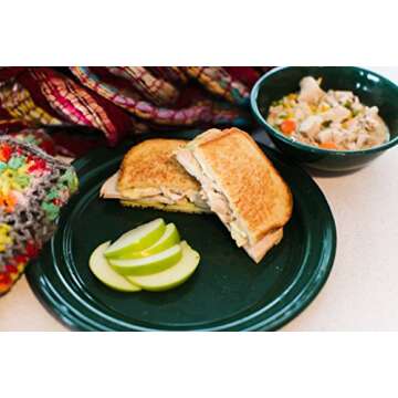 GSI Outdoors 12 Pieces Enamel Dish Set for Camping