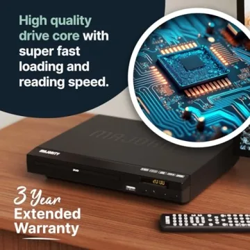 2025 HDMI DVD Player for Smart TV - Region Free & Compact