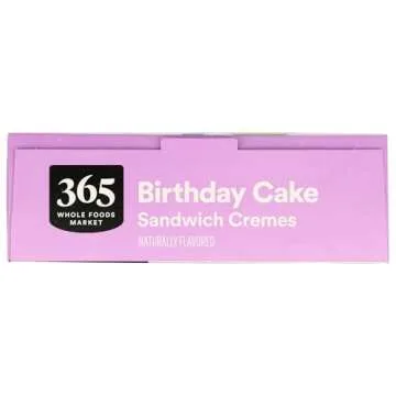 Birthday Cake Sandwich Creme Cookies - Vegan Treats | 365