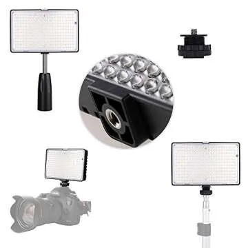 Top SAMTIAN LED Video Light for Professional Photography