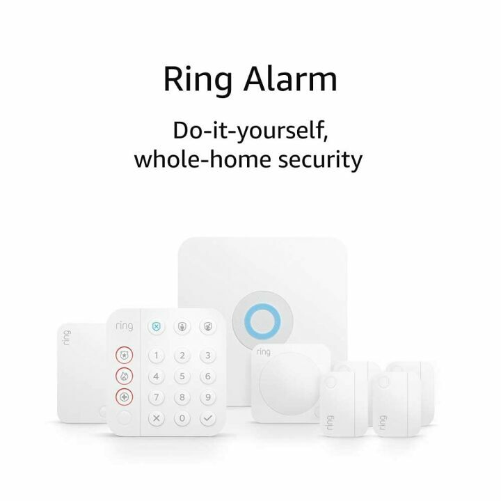 Ring Alarm 8-Piece Security Kit - 2nd Gen with Subscription