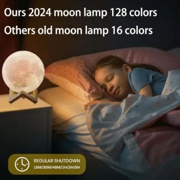 128 Color CPLA Moon Lamp for Birthday Gifts