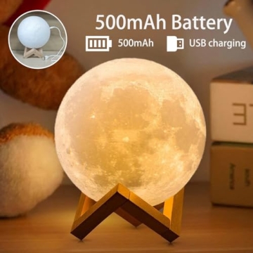 128 Color CPLA Moon Lamp for Birthday Gifts