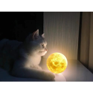 128 Color CPLA Moon Lamp for Birthday Gifts