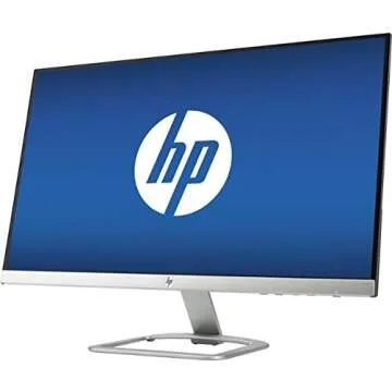 HP 27" Widescreen IPS LED Flat-panel HD Monitor, 1920x1080 at 60Hz, 7ms response time, 178 degrees horizontal and vertical viewing angles, 10,000,000:1 dynamic contrast ratio, HDMI