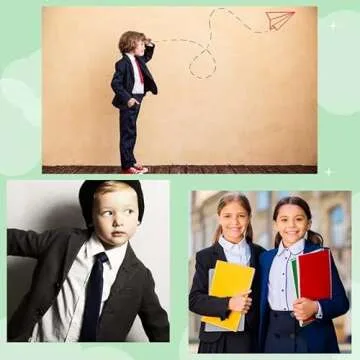 JIAHONG Kids Boys' Blazer Casual Buttoned Blazers Suit Jacket Two Pockets Suit Jacket for Girls or Toddler 3-12 Years(Dark Grey-s)