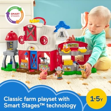 Fisher-Price Little People Farm Playset for Ages 1+