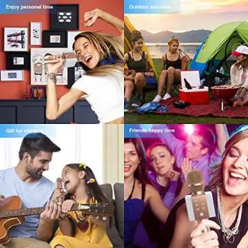 TOSING 008 Karaoke Microphone - Bluetooth & Immersive Sound