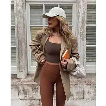 OQQ Women's Ribbed Workout Tank Tops - 3 Piece Set