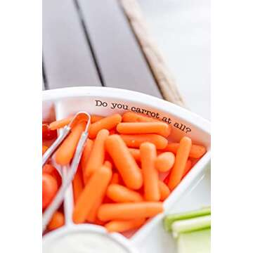 Mud Pie Circa Chip N Dip Set (Veggie Dip Set)