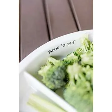 Mud Pie Circa Chip N Dip Set (Veggie Dip Set)