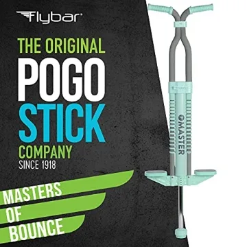 Flybar Master Pogo Stick for Kids, Ages 9+, 80 to 160 Pounds, Easy Grip Handles, Anti-Slip Pegs, Outdoor Toys for Boys, Jumper Toys for Girls, Outside Toys for Kids, Tweens and Teens