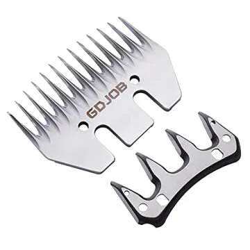 Professional 13 Teeth Sheep Shearing Blades for Efficient Grooming